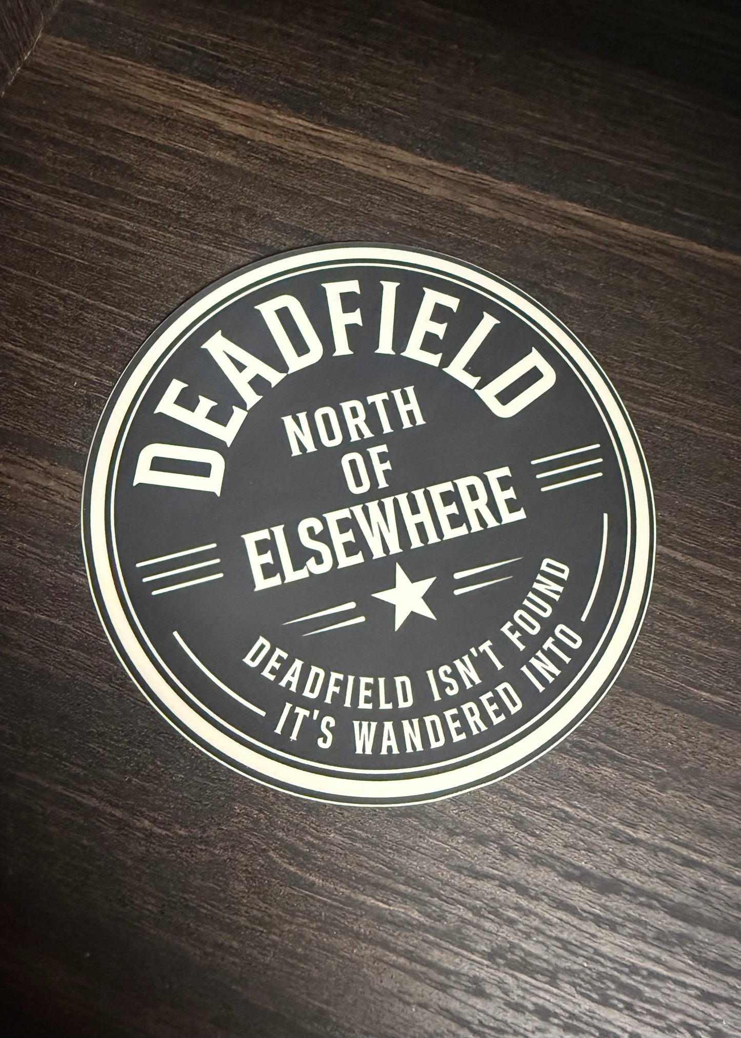 Deadfield 4" Logo Sticker
