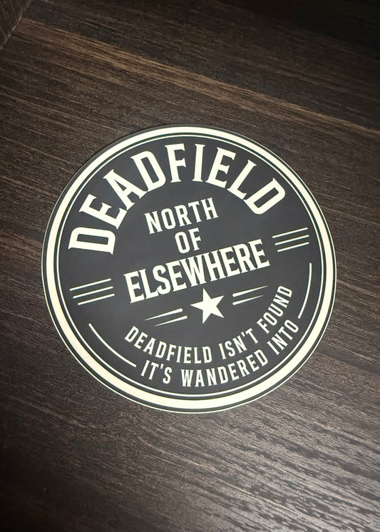 Deadfield 4" Logo Sticker
