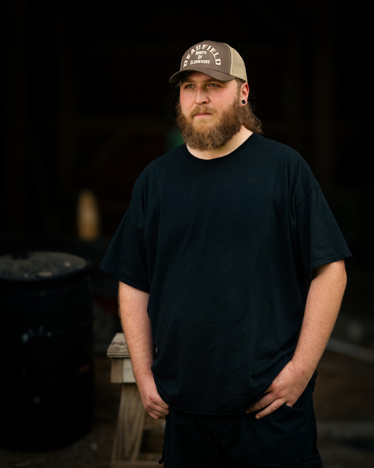 North of Elsewhere Trucker Hat – Brown / Khaki (Coming Soon)