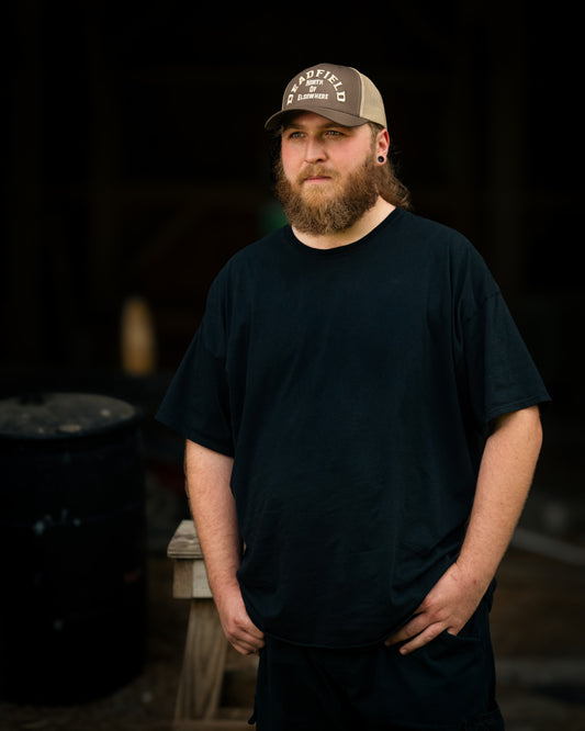 North of Elsewhere Trucker Hat – Brown / Khaki